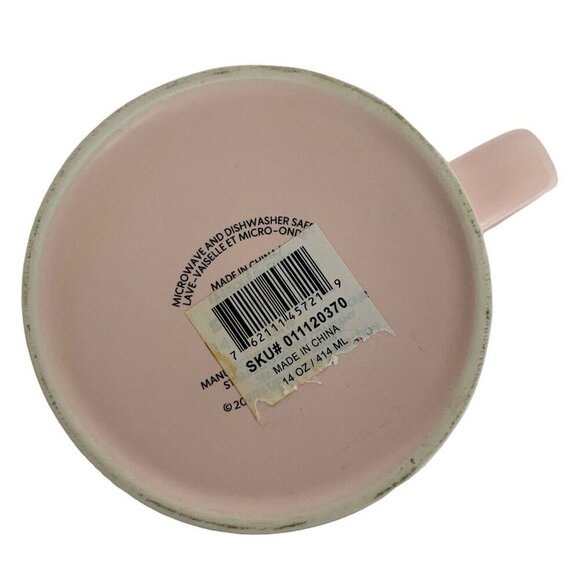 Starbucks 2020 Pink & Red Lips 14 Oz Ceramic Mug For Coffee Tea Valentines Gift - Picture 6 of 6